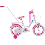 Detský bicykel 14" Fuzlu Thor bielo ružový Detský bicykel 14" Fuzlu Thor bielo ružový